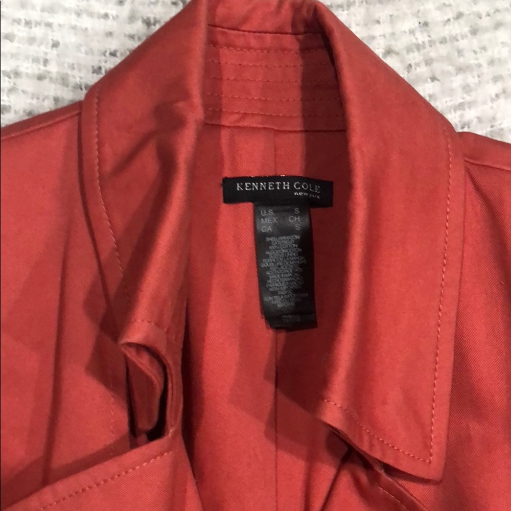 Kennith Cole Trench Coat - Picture 8 of 8